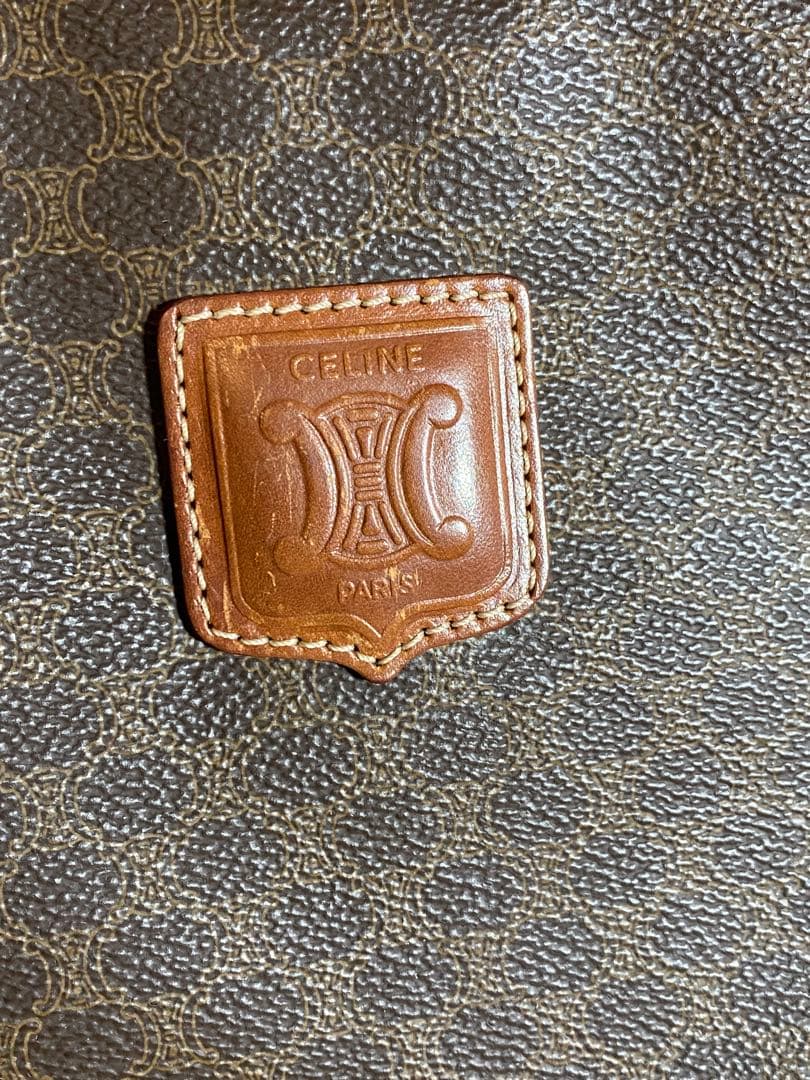 最終 セリーヌ ハンドバッグ マカダム M171 CELINE ミニトート