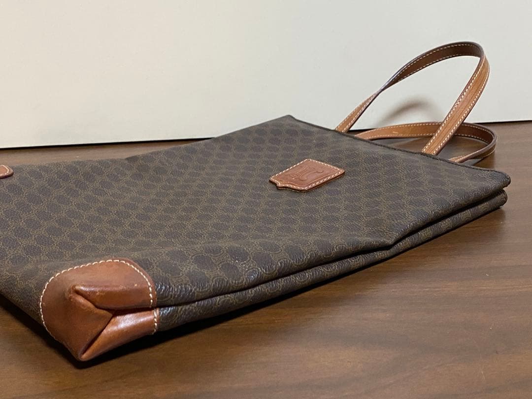 最終 セリーヌ ハンドバッグ マカダム M171 CELINE ミニトート