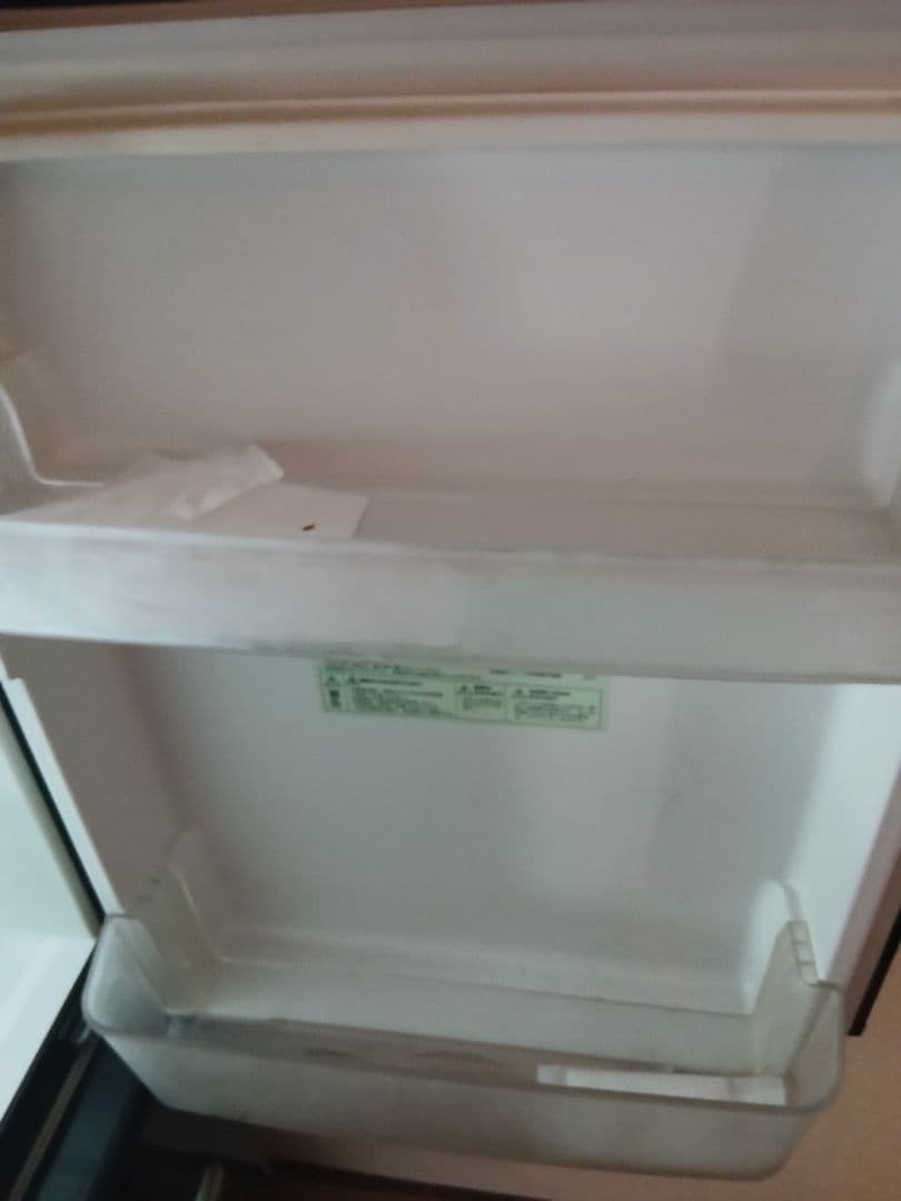 Gangle ブラック二段式冷蔵庫