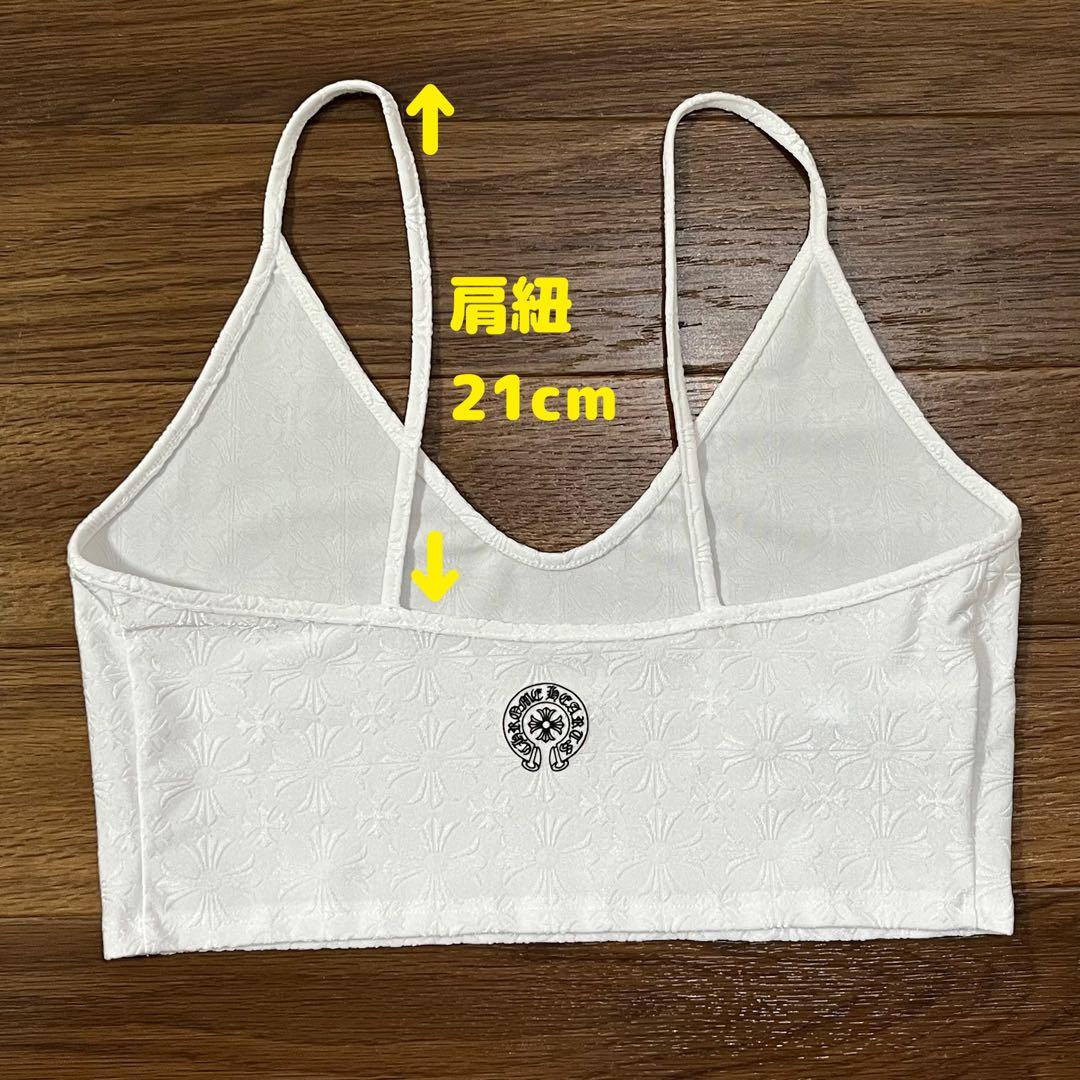 【美品】クロムハーツ　ホースシュー　ロゴ総柄　キャミソール　M