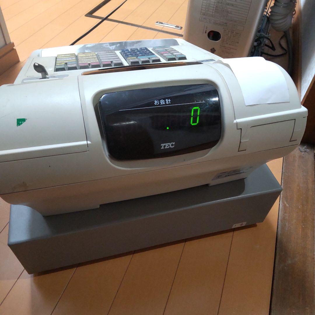 TEC レジスター デジタル表示　中古品　使用感あり　動作確認済み
