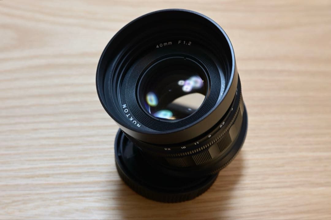 Viogtlander NOKTON40mmF1.2 Zマウント　プロテクター付