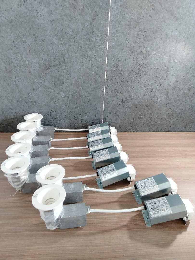 Panasonic ホワイトダウンライト 7個セット Z-2504JK6