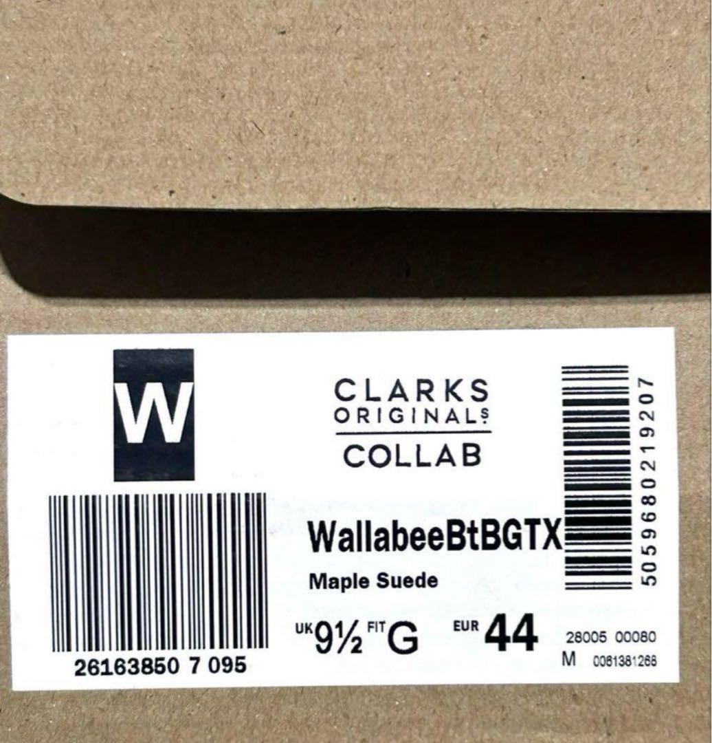 【BEAMS別注】クラークス ワラビー・GTX/サンド /28.0~28.5cm