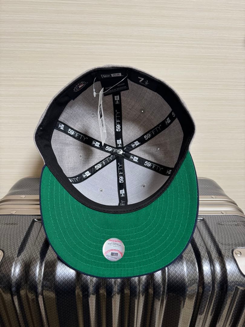 【未使用】ニューエラ☆59FIFTY☆ドジャース☆ヘザーグレー☆7 1/2
