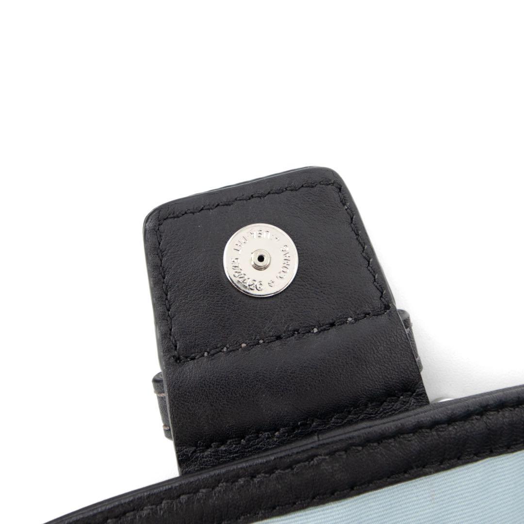 A096【COACH／コーチ】ソーホー　ワンショルダーバッグ　レザー　ブラック