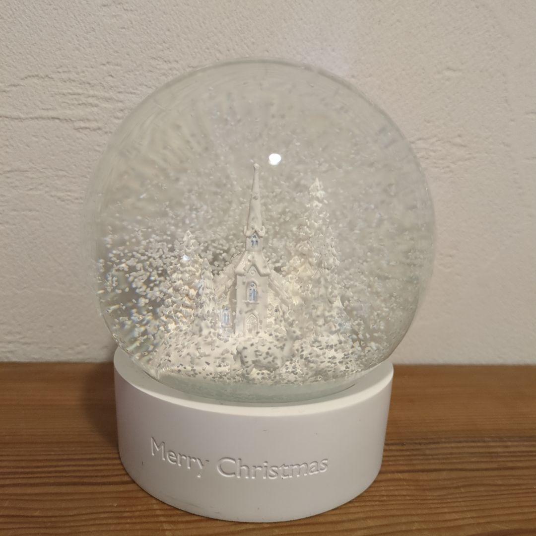 【専用】ウェッジウッド クリスマス スノードーム 教会