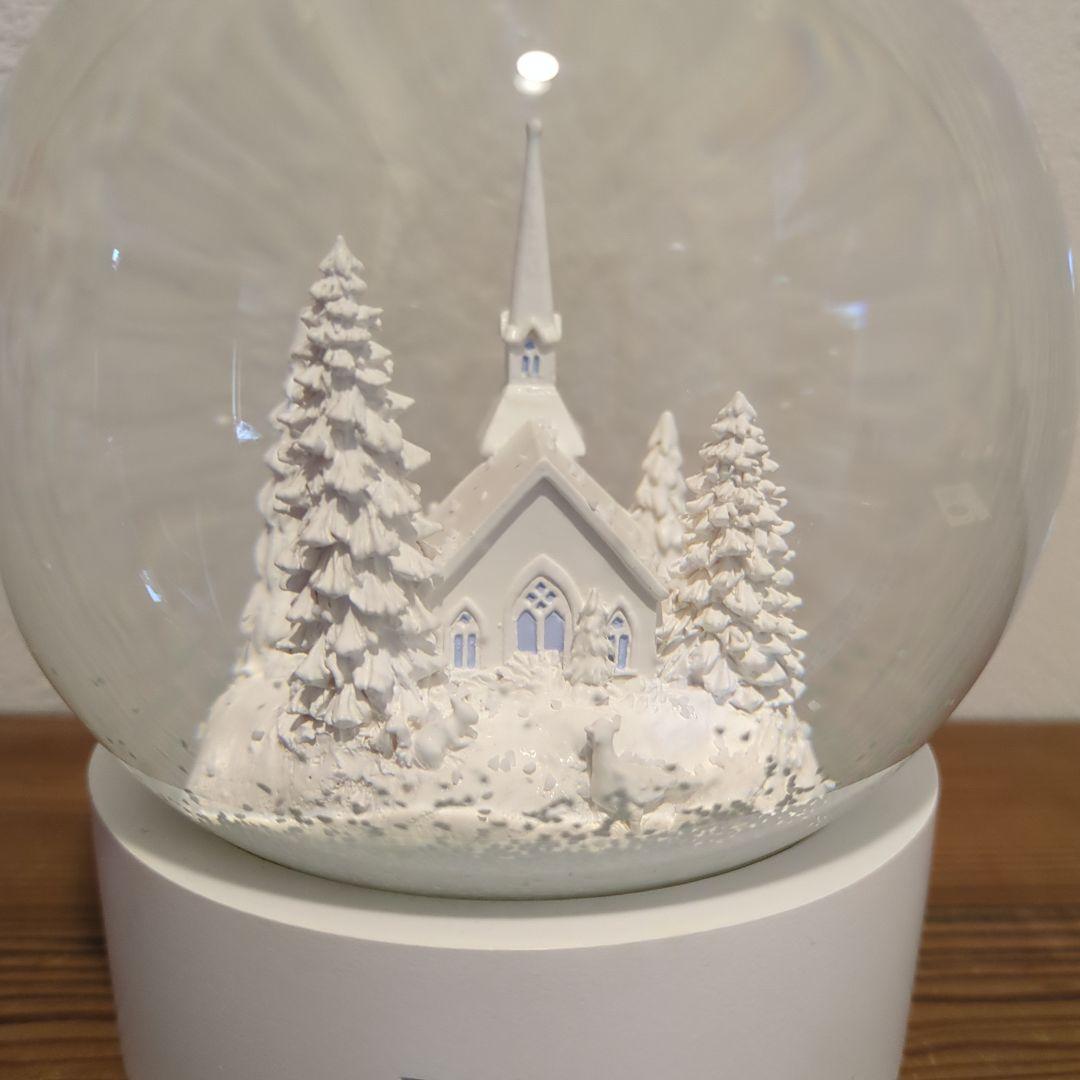 【専用】ウェッジウッド クリスマス スノードーム 教会