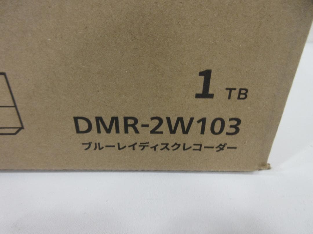 0727Y Panasonic ブルーレイレコーダー DMR-2W103 25年