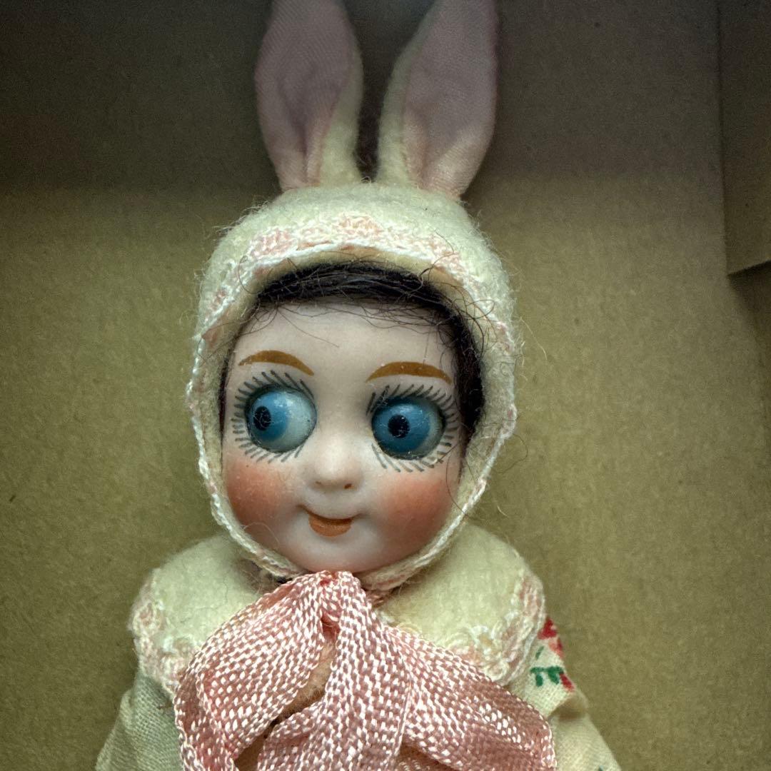 cornさん専用グーグリーアイアンティークビスクドール美品