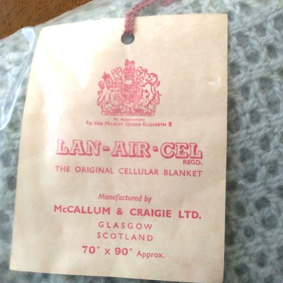 Lan-Air-cel　セルラー　ウールブランケット