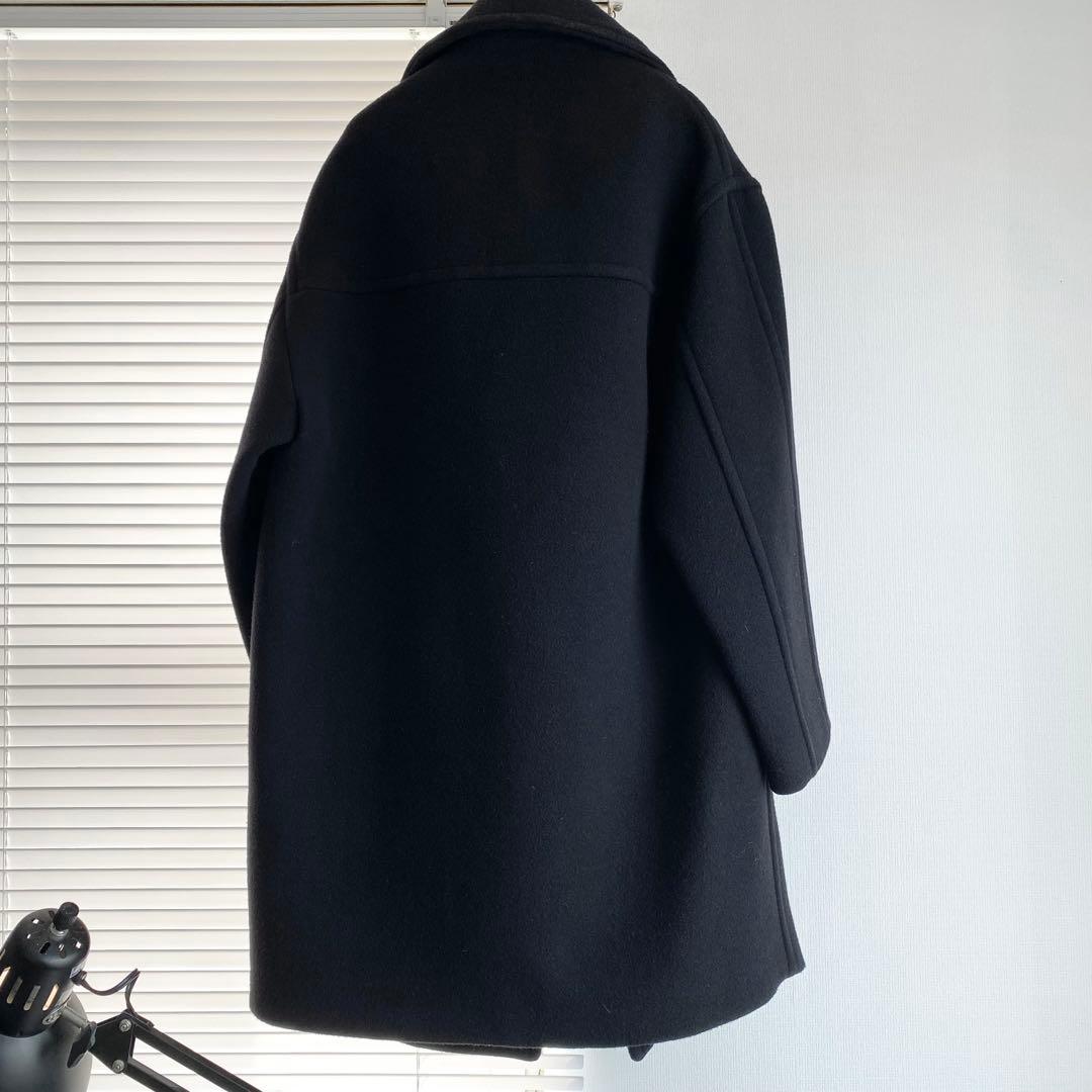 Acne Studios 23AW ファネルネックコート　オーバーサイズ アクネ