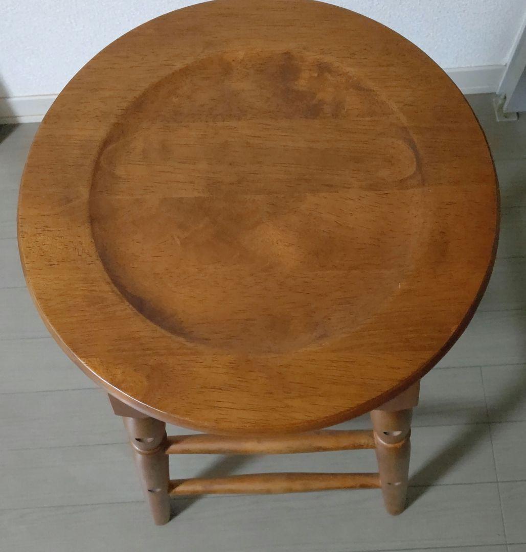 木製 ハイスツール 北欧