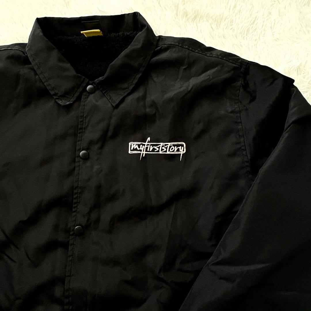 【限定希少】マイファス☆限定コーチジャケット 東京ドーム 裏起毛 黒 XL