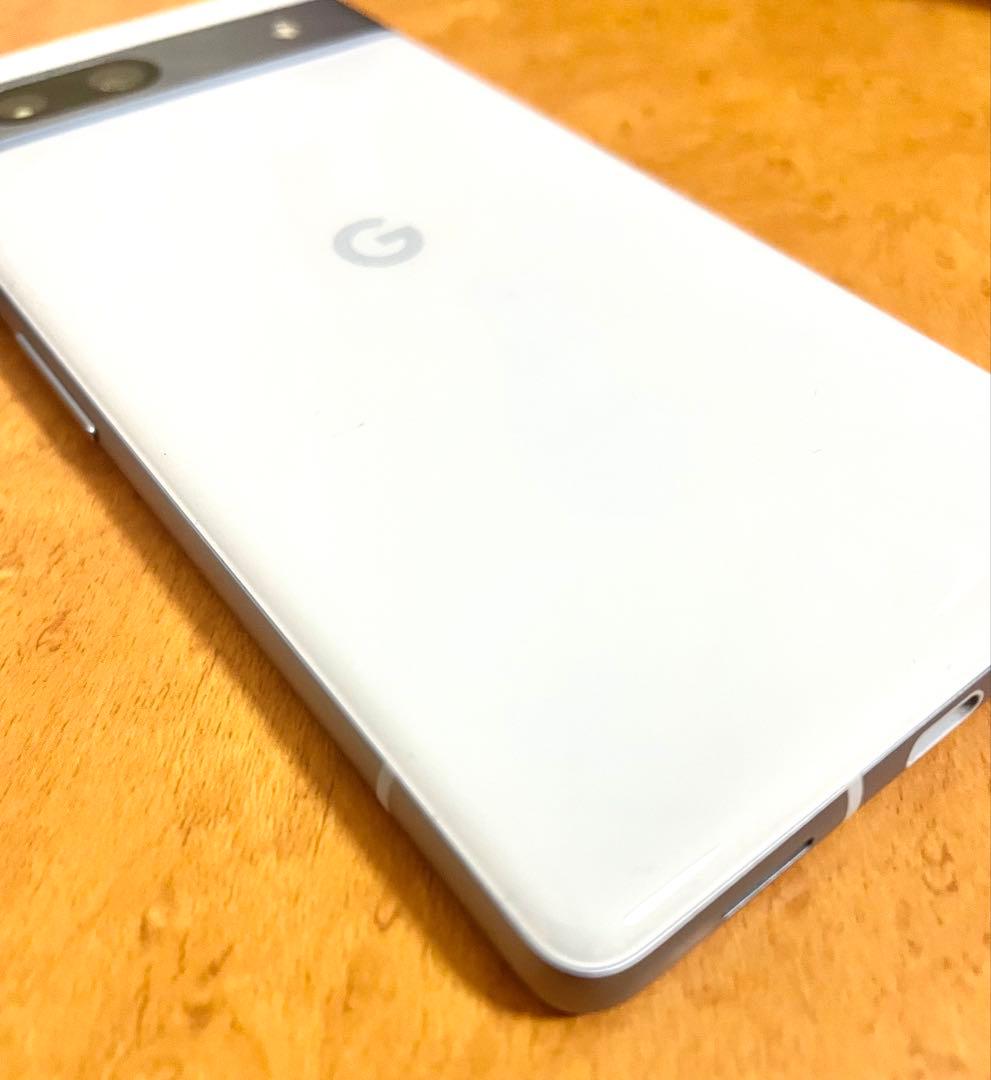 【美品】SIMフリー 判定:○ Google Pixel 7a スノー 本体