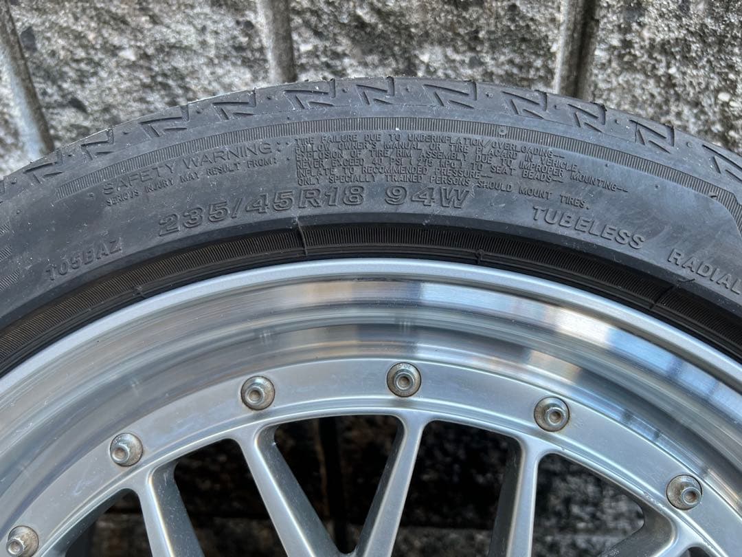 BBS LM 18インチ 4本+BBSナットセット