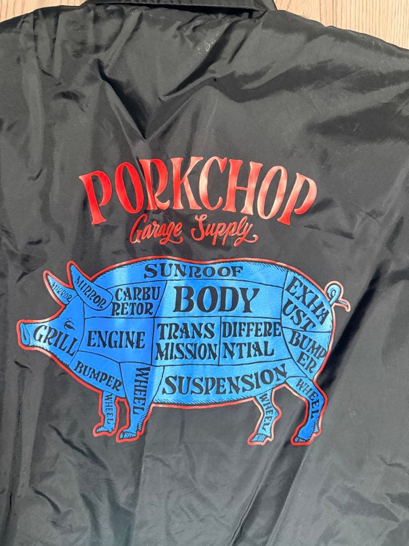 PORKCHOP ポークチョップガレージサプライ　コーチジャケット　L