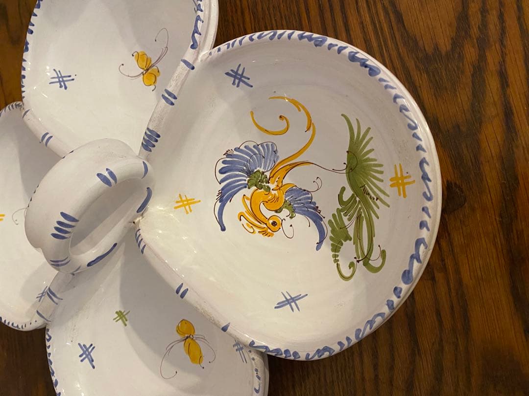 Moustiers ムスティエ焼 アペリティフ つまみ セットファイアンス