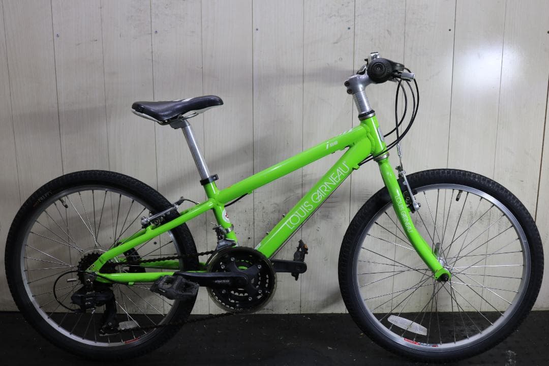 ルイガノ LGS-J22 22型 アルミ シマノ18速 本格子供用MTB 緑
