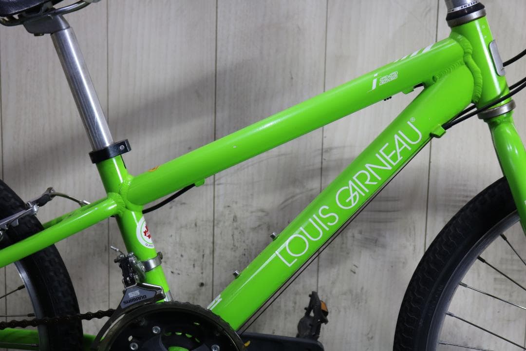 ルイガノ LGS-J22 22型 アルミ シマノ18速 本格子供用MTB 緑
