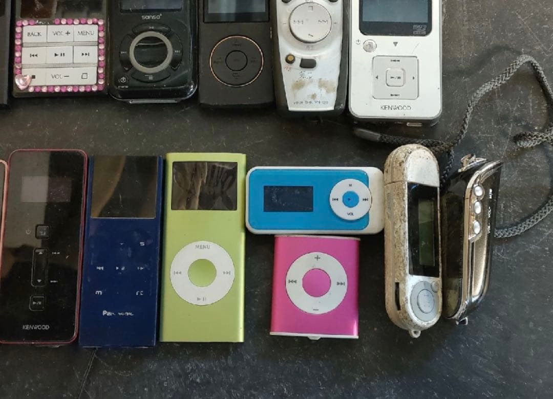 プレーヤー ポータブル デジタルオーディオプレーヤー 28点セットジャンク品