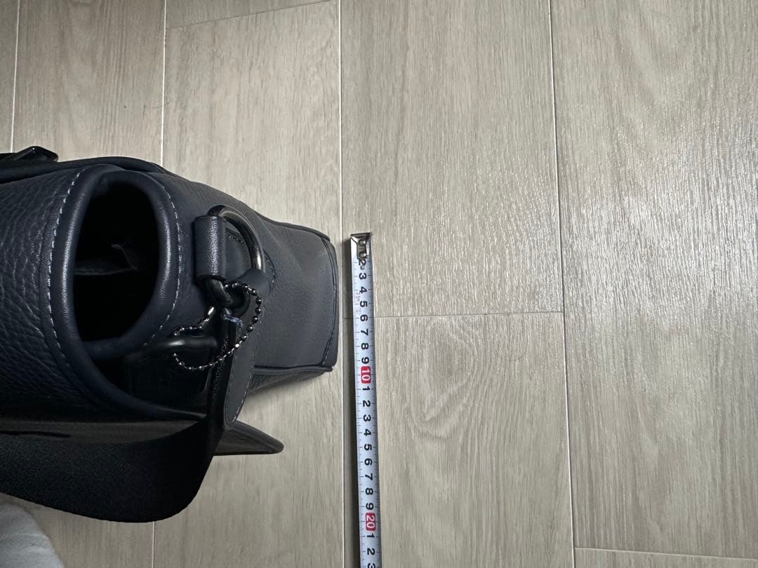 coach コーチ　ビジネスバッグ　紺色　ネイビー　美品　格安