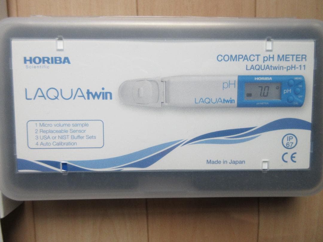 小型　pH計測器　　HORIBA　堀場製作所