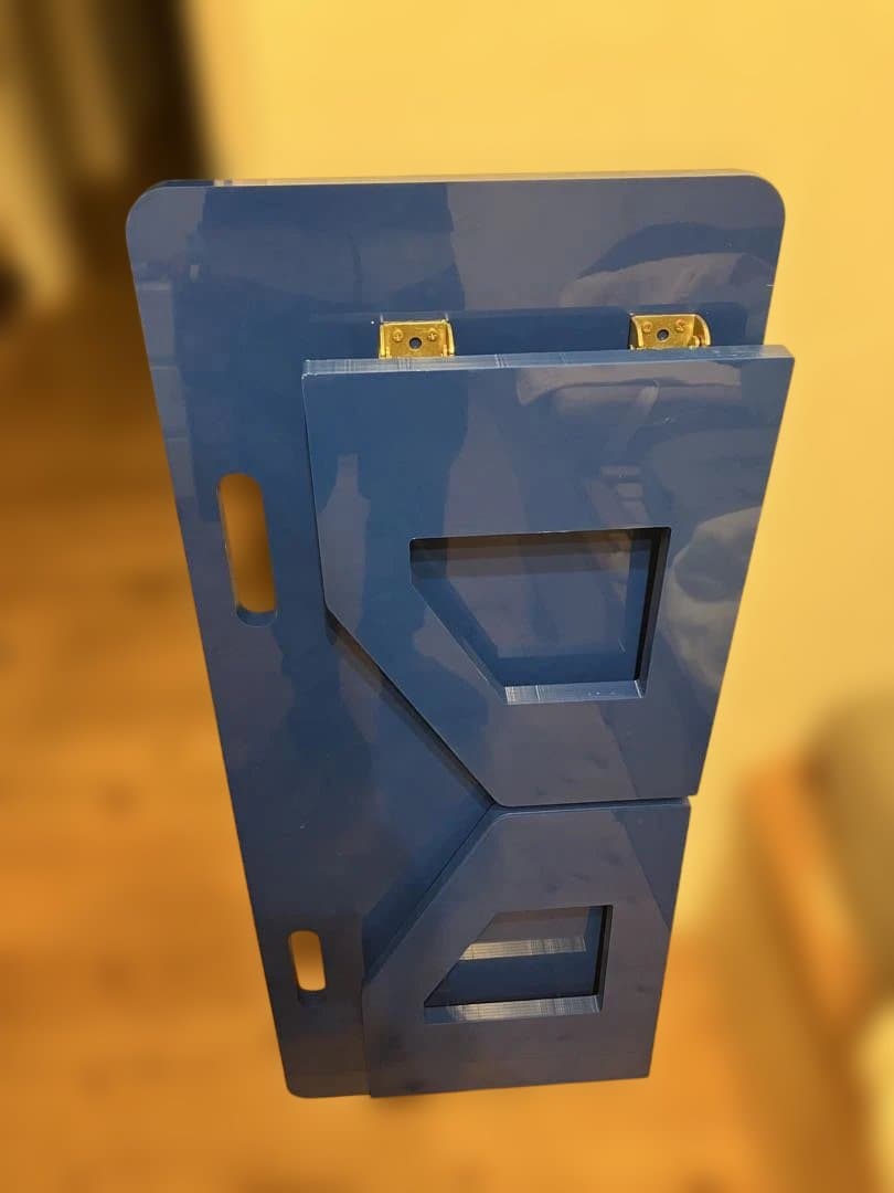 リバウンドボード サッカー 練習 壁打ち リバウンダー（ブルー）