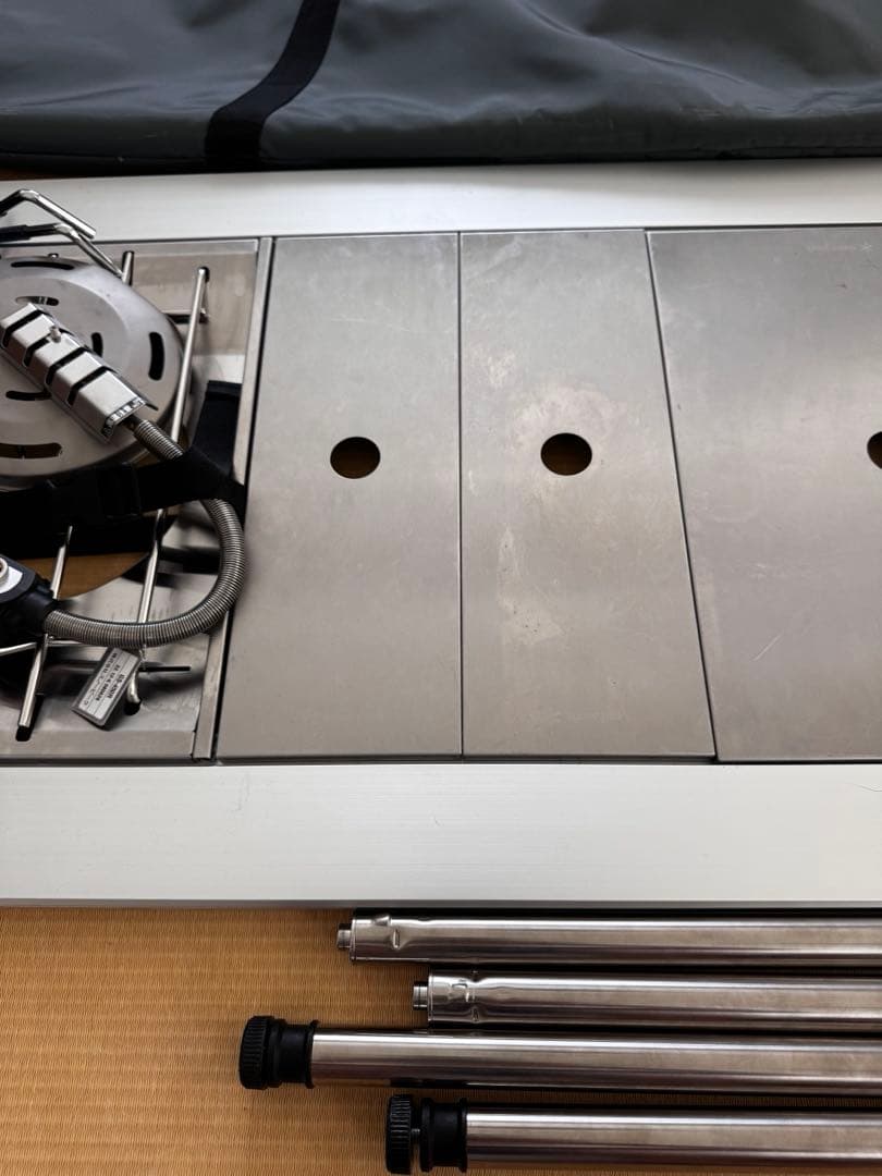 IGT テーブル ロング6種9点セット スノーピーク フラットバーナー