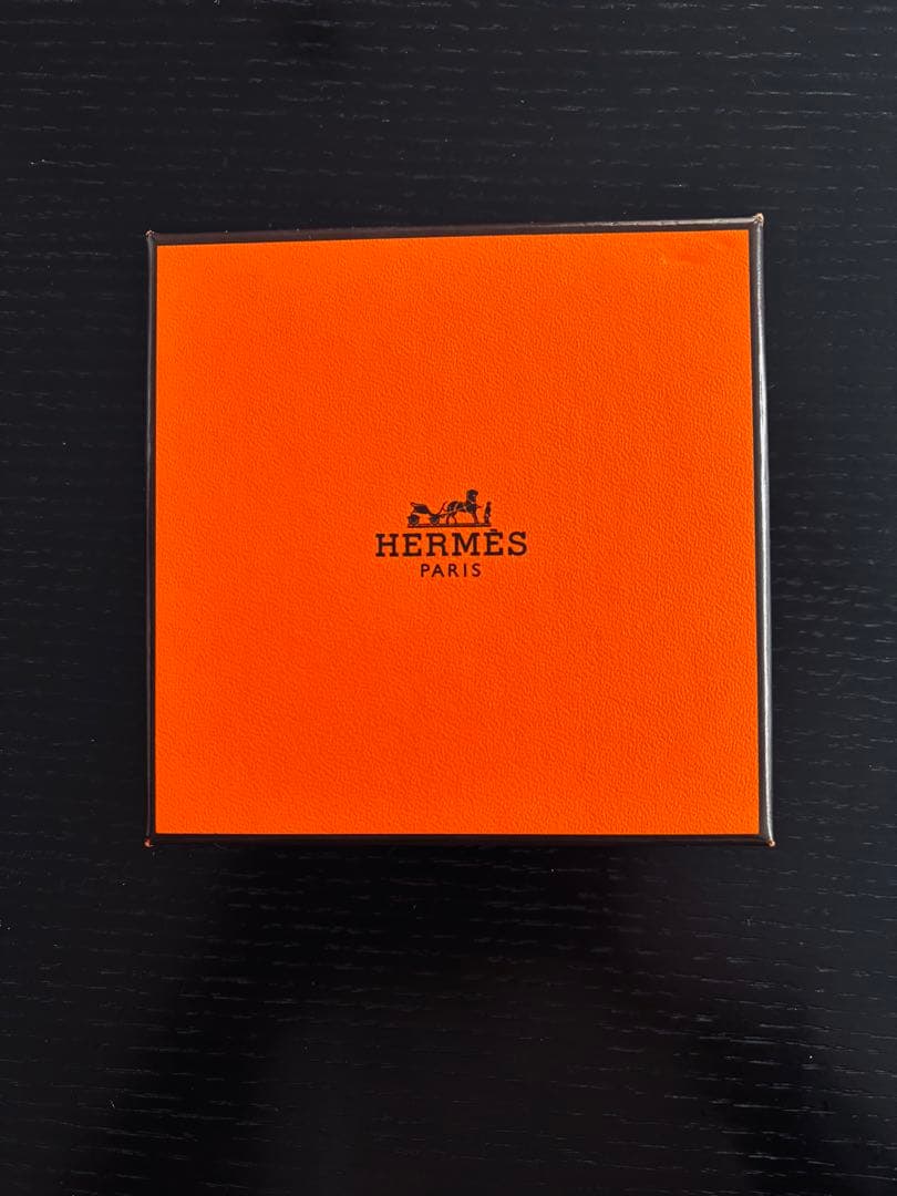 [国内正規店購入] エルメス キーホルダー＜フェール・ア・シュヴァル＞ネイビー