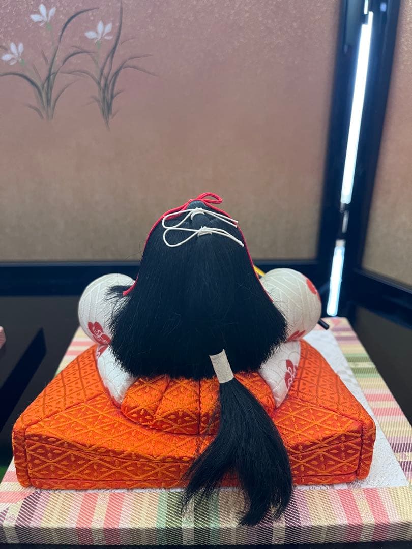 【送料込】雛人形　初代石川潤平　伝統工芸品　木目込み　ひな祭り