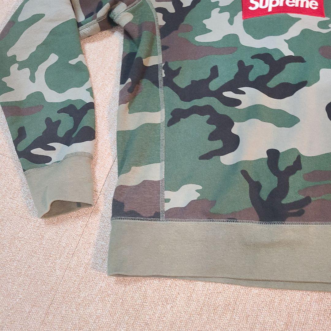 u*f様 Supreme ボックスロゴ トレーナー 迷彩柄 Sサイズ