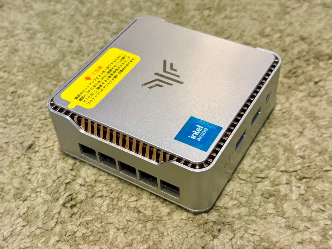 ミニPC NiPoGi E2 新古品 美品 Intel N150搭載