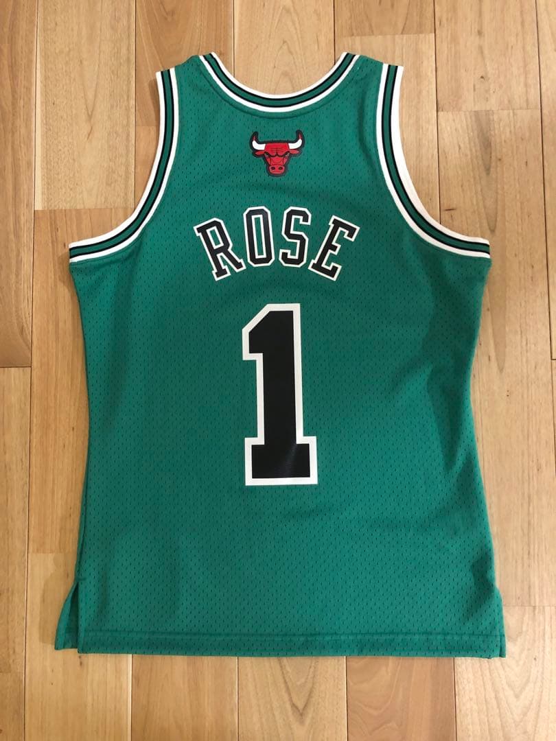 【未使用タグ付き】デリックローズ　mitchell&ness ユニフォーム