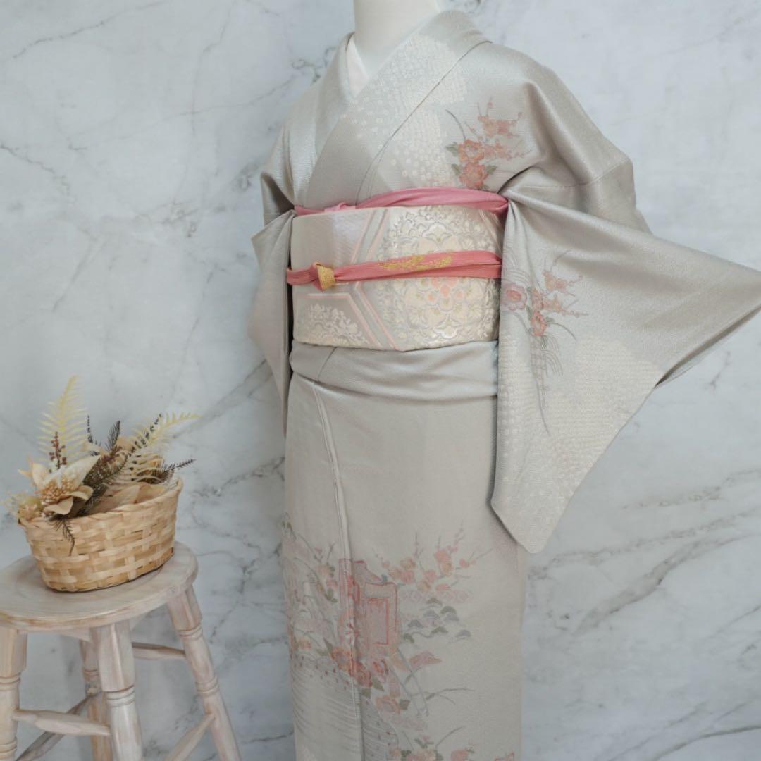 訪問着 フルセットa491D 卒業式　入学式　お宮参り　七五三