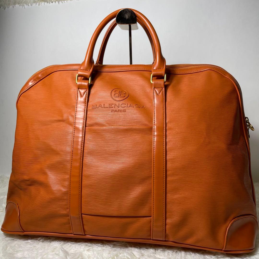 バレンシアガ ボストンバッグ ヴィンテージ ロゴ ボストンバッグ DUNLOP