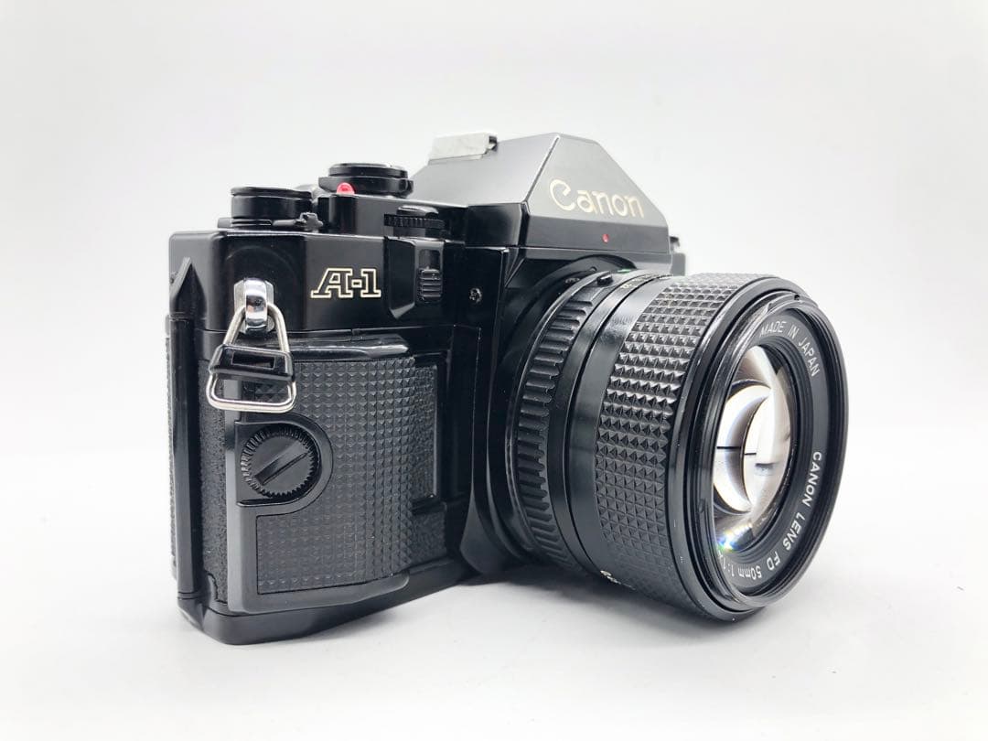 【完動品】Canon A-1 + NFD 50mm F1.4 動作確認済