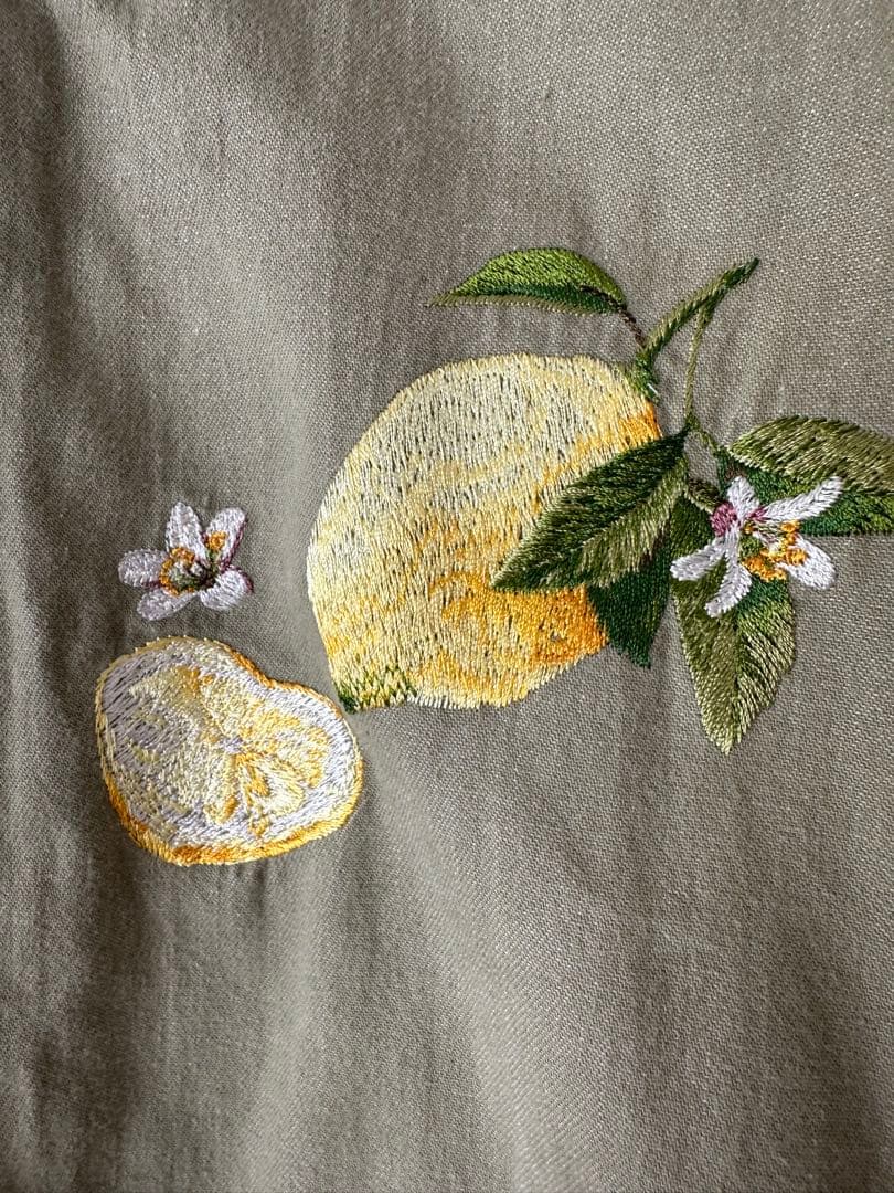 PINK HOUSE レモン刺繍 スカジャン