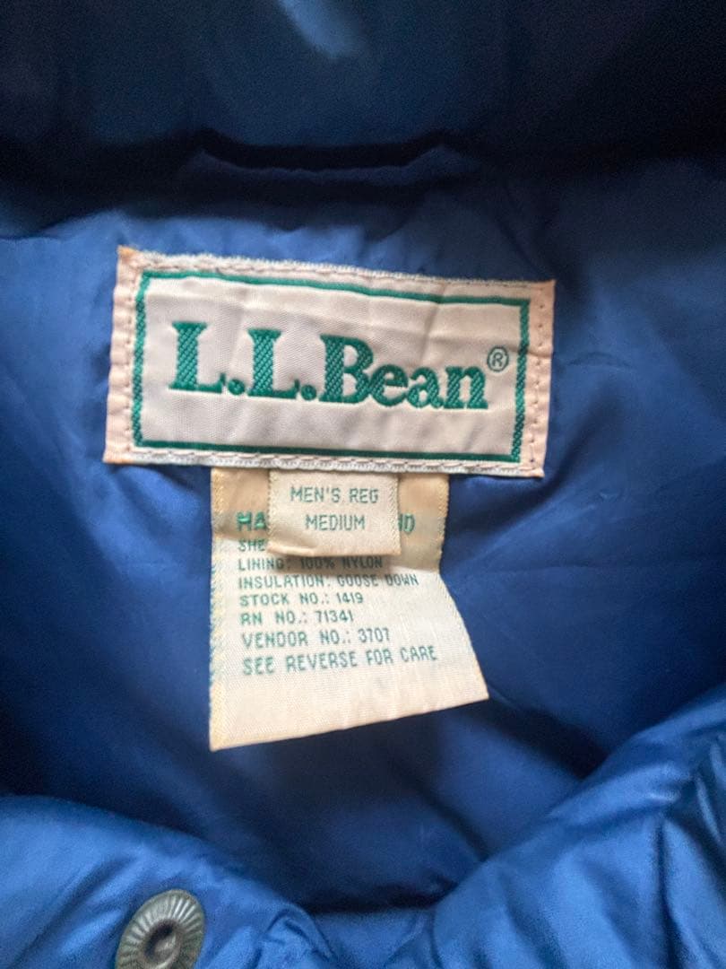 90sL.L.Bean ネイビー ダウンベスト