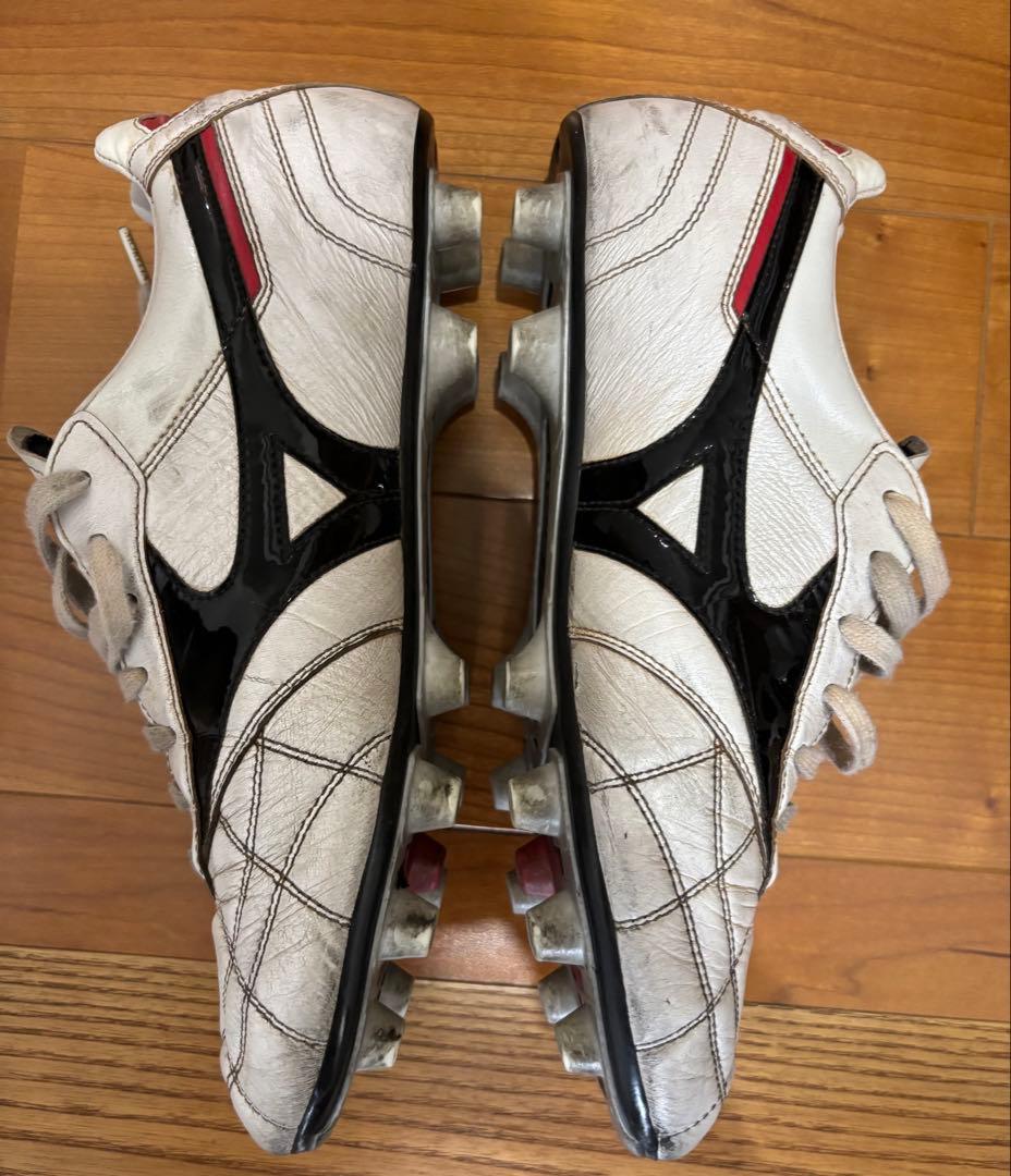 ミズノ　モレリア2Japan クロスステッチ　ホワイト　サッカースパイク