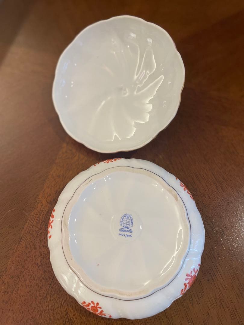 【大幅値下げしました】ヘレンド アポニー オレンジ ボンボン入れ