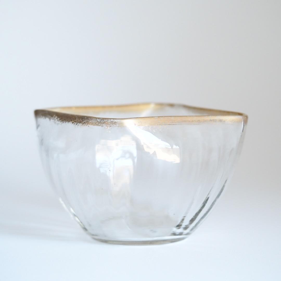 専用ページ　モーゼル 金彩 鉢 向付 6客セット GT10 / 角鉢 うつわ