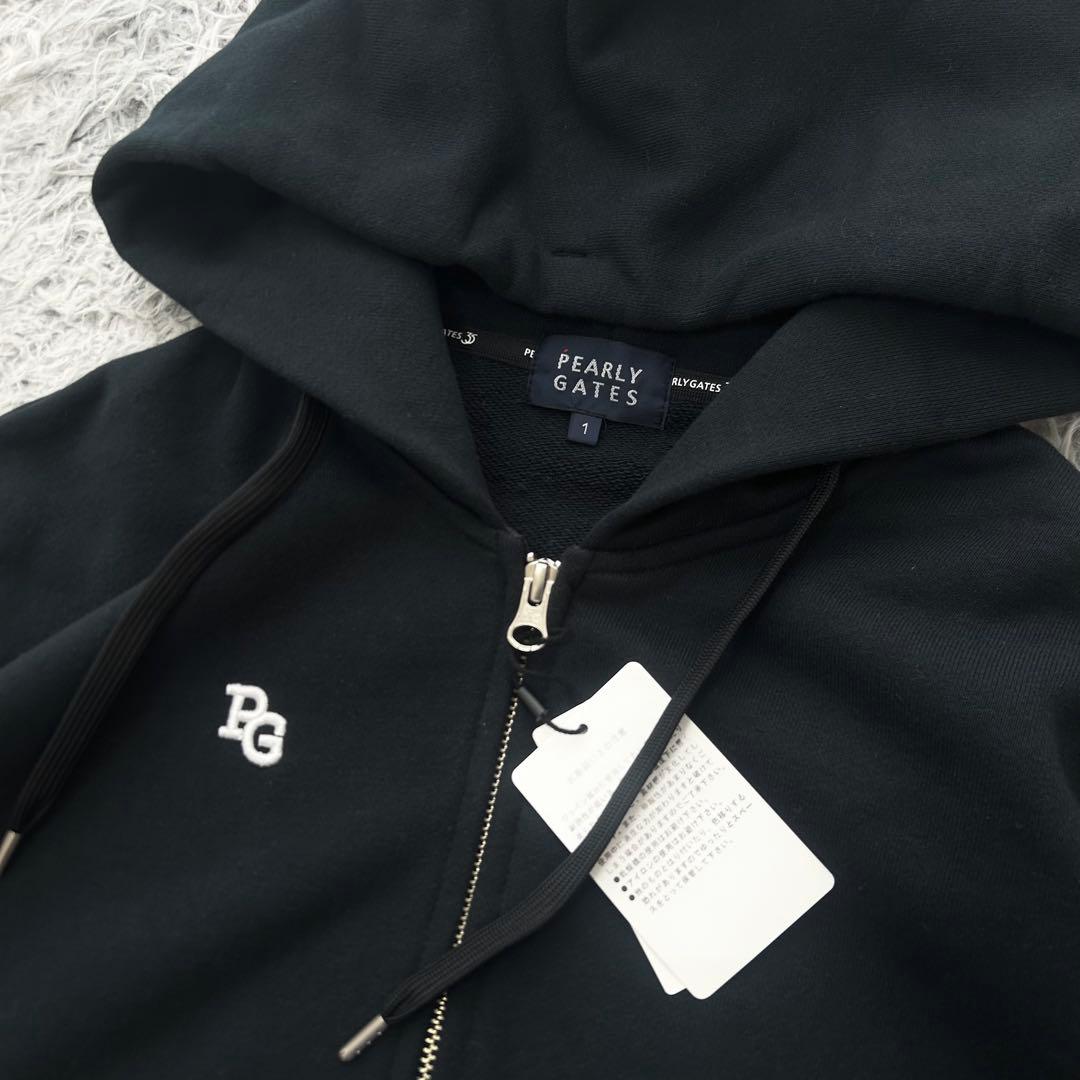 新品　パーリーゲイツ　パーカー　フーディ　ジャケット　35周年　ネイビー　1