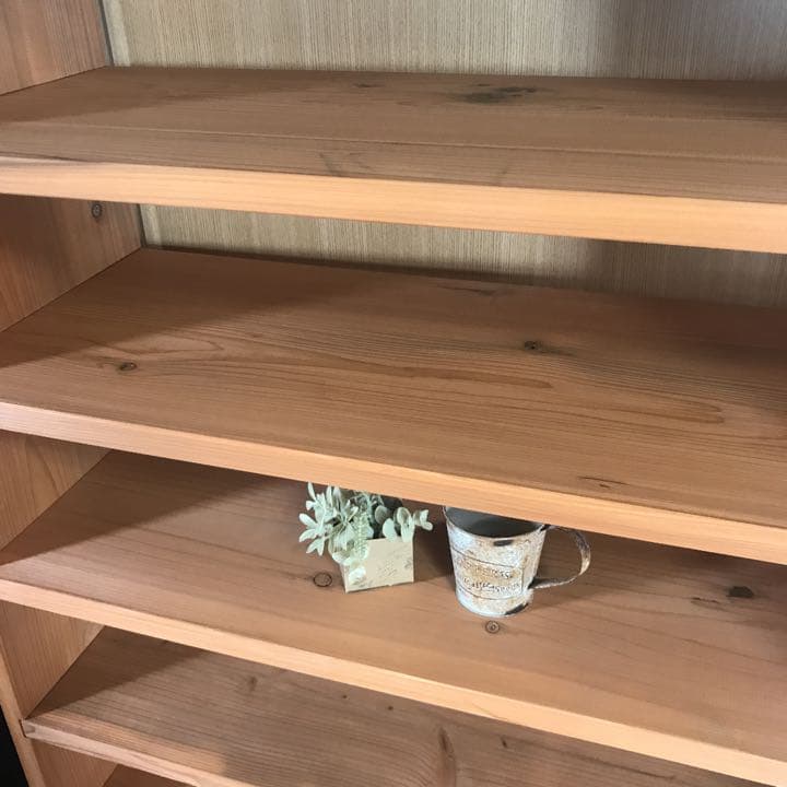 シューズ棚... 本棚... 飾り棚... 幅78高166.5奥行30