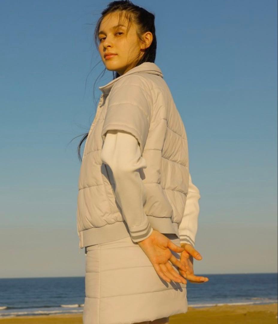 IRISHMAN 半袖中綿ダウンジャケット中綿スカート セットアップゴルフウェア