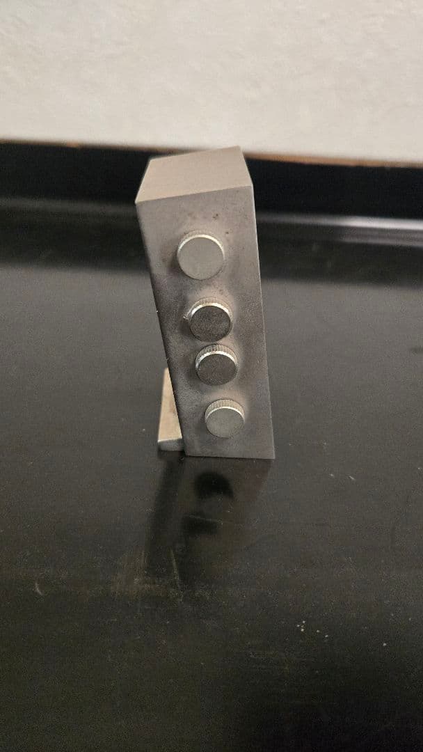 金属製永久デスクカレンダー ダイヤル式　ヴィンテージ　希少　卓上カレンダー