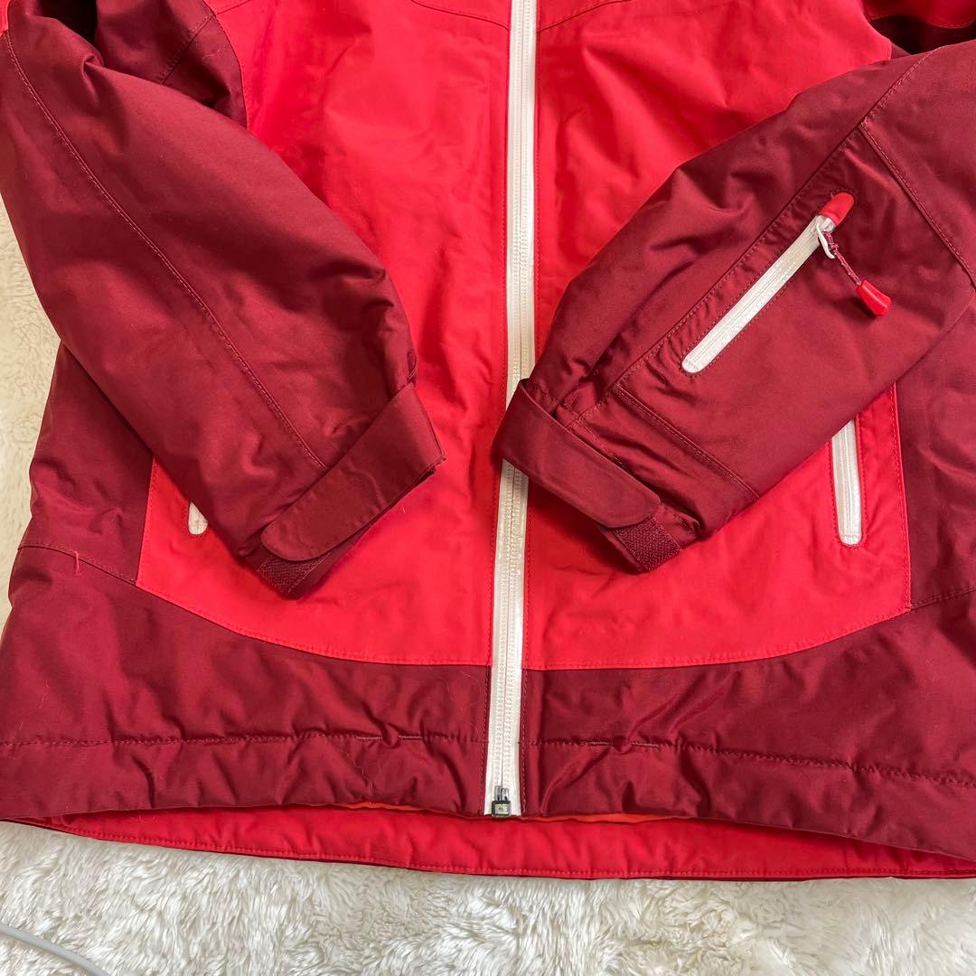 【美品✨】モンベル　mont-bell スキーウェア上下セット120 110 赤