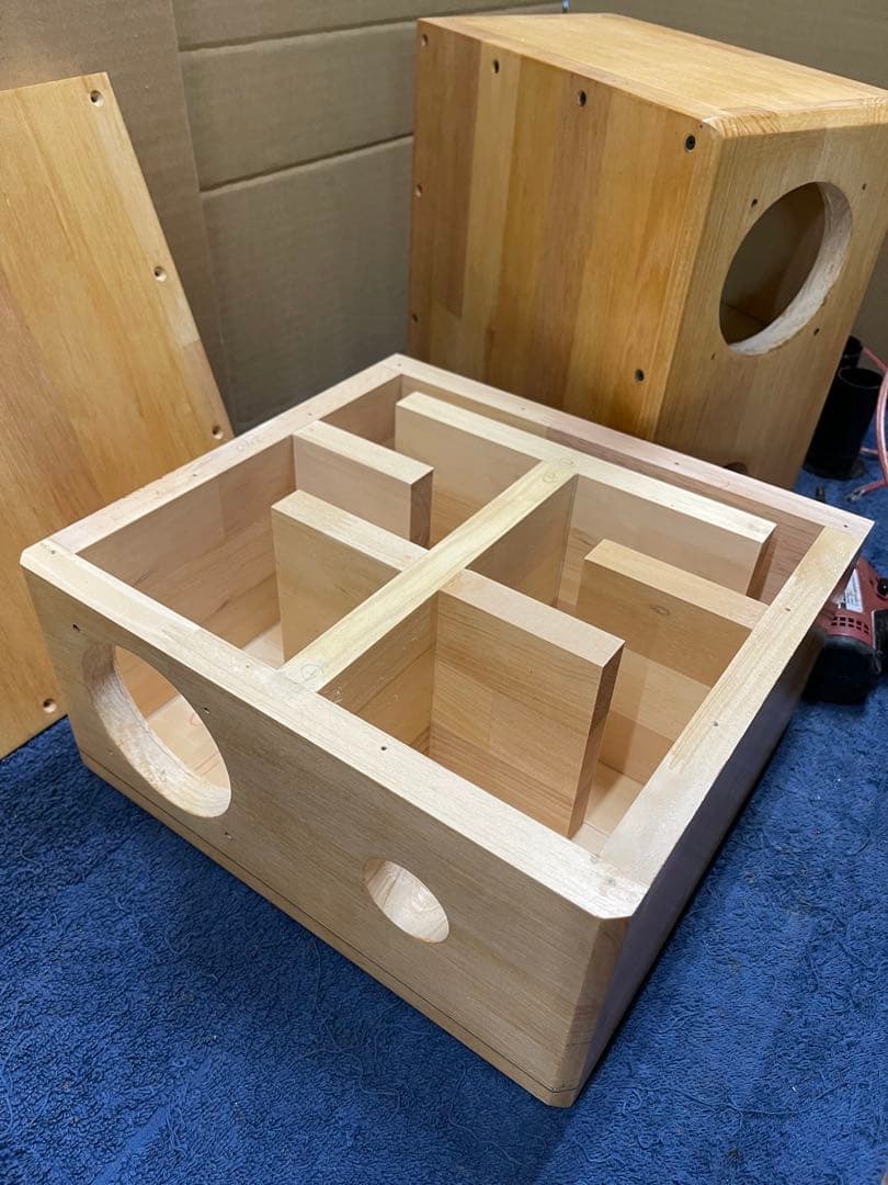 fostex 103NV2 バスレフバックロード　自作スピーカー