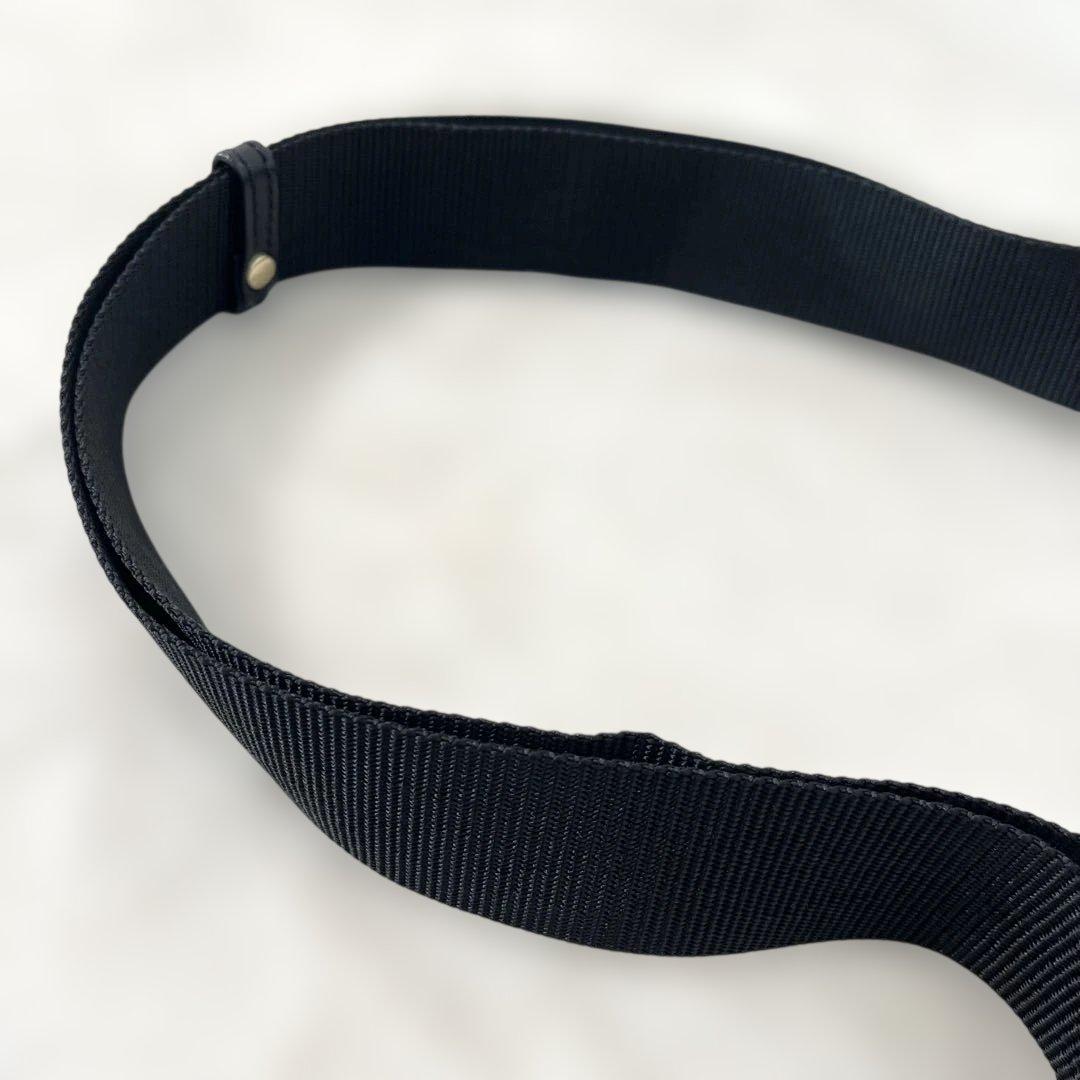 【美品】BLUE LABEL レッドチェック　ショルダーバッグ　ブラック