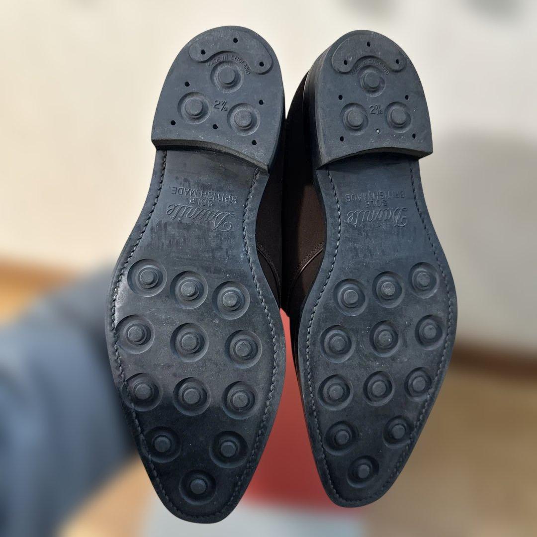 REGAL リーガル ダークブラウン スエード チャッカブーツ ビジネスシューズ